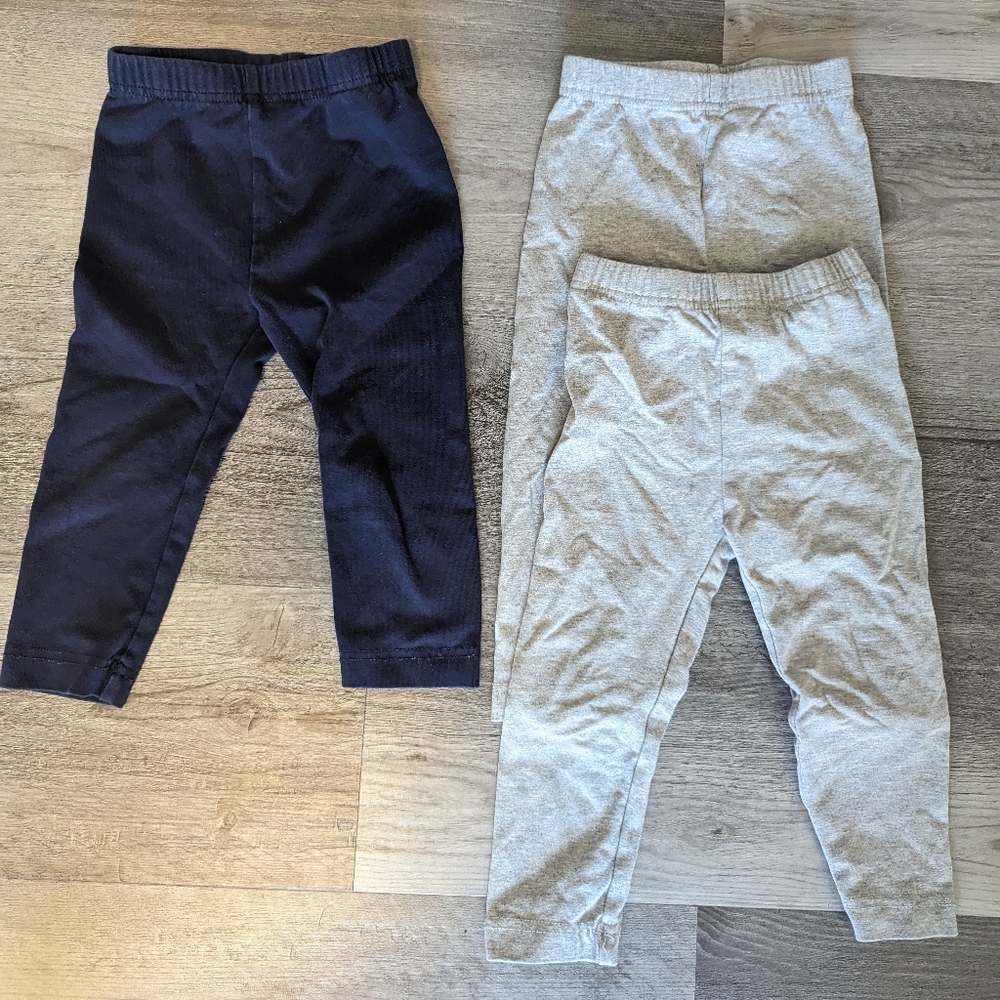 Lot of 3 Hanna Andersson Leggings Size 2T